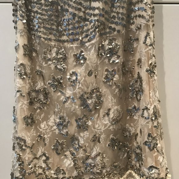Collette Dinnigan 100% Silk Sequin Dress - Size S - Picture 8 of 8